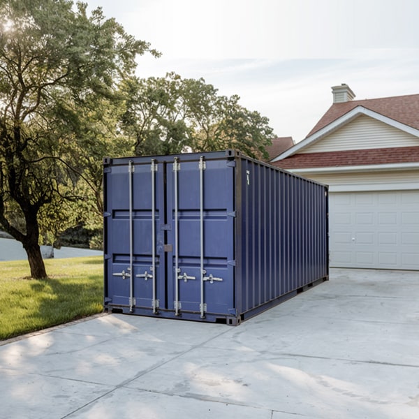 you can customize the interior of residential storage containers to best organize your stored items
